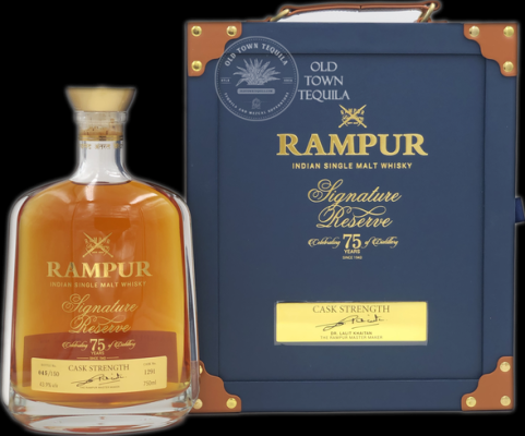 Rampur Signature Reserve Indian Single Malt Whisky #1292 43.9% 750ml