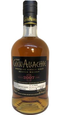 Glenallachie 2007 Single Cask Virgin Oak #4491 Denmark Exclusive 63.2% 700ml