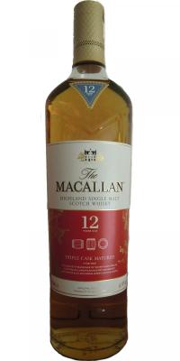 Macallan 12yo Triple Cask Matured Asia 40% 700ml