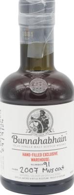 Bunnahabhain 2007 Warehouse 9 Hand-Filled Exclusive 53.7% 200ml