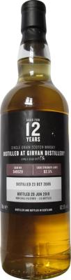 Girvan 2006 WWC The Old Smithy Bottling 62.5% 700ml