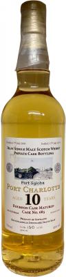 Port Charlotte 2003 Port Sgioba Private Cask Bottling #685 Qrt & Lars Whisky Importen 46% 700ml