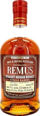 Remus Straight Bourbon Whisky Single Barrel Select Tamura's Fine Wine & Liquors 56.6% 700ml