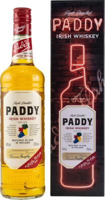 Paddy Irish Whisky Bourbon & Sherry Casks 40% 700ml