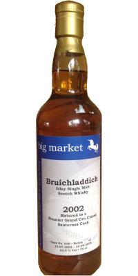 Bruichladdich 2002 BM #530 63.5% 700ml