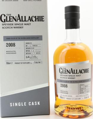 Glenallachie 2008 Hand Filled at the Distillery 56.2% 700ml