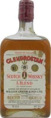 Glendrostan Scotch Whisky A Blend 100% Scotch Whiskies 43% 750ml