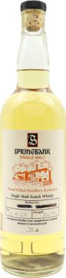 Springbank Hand Filled Distillery Exclusive 56.9% 700ml