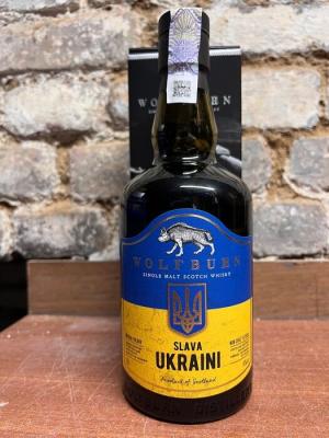 Wolfburn Slava Ukraini Helping support those who are affected by conflict in Ukraine 46% 700ml