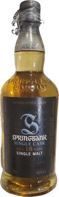 Springbank 1995 Single Cask Refill Sherry Butt 56% 700ml