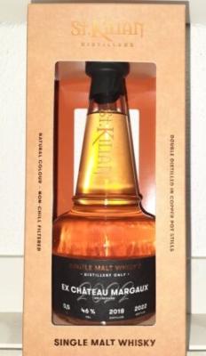 St. Kilian 2018 Distillery Only Ex-Chateau Margaux 46% 500ml