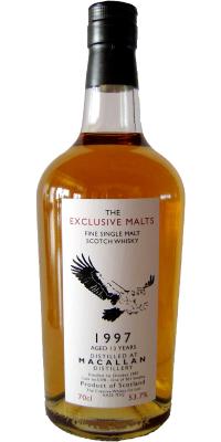 Macallan 1997 CWC The Exclusive Malts Bourbon Cask #5378 53.7% 700ml