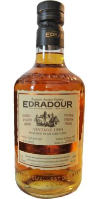 Edradour 1984 Vintage Chateau D'Yquem Finish 08/363 48% 700ml