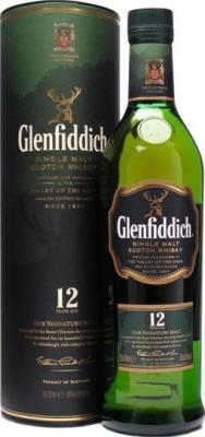 Glenfiddich 12yo Our Signature Malt 40% 350ml