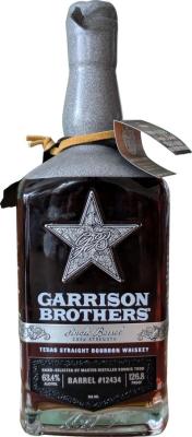 Garrison Brothers 2018 Single Barrel Cask Strength 63.4% 750ml