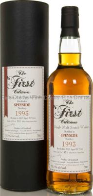 Speyside Distillery 1993 ED The 1st Editions Sherry Butt 55.1% 700ml