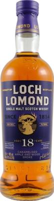 Loch Lomond 18yo Caramelised Apple and Wood Smoke 46% 700ml