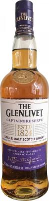 Glenlivet Captain's Reserve Bourbon 1st fill sherry finish cognac 40% 700ml