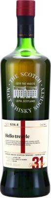 Dumbarton 1986 SMWS G14.4 Hello treacle Refill Ex-Bourbon Barrel 49.9% 700ml