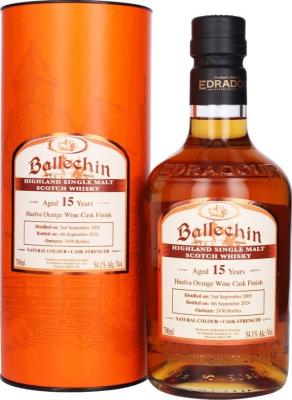 Ballechin 2009 Huelva Orange Wine Cask Finish 54.1% 700ml