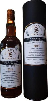 Ben Nevis 2014 SV Vintage Collection A Circle of Choices 59.8% 700ml