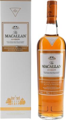 The Macallan Amber The 1824 Series Sherry Oak Casks from Jerez 40% 700ml