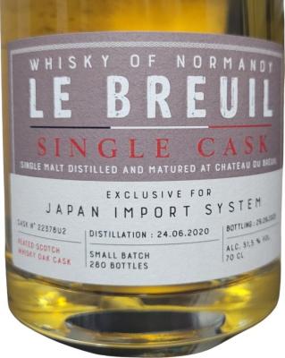 Le Breuil 2020 Le Breuil Japan Import System 51.5% 700ml