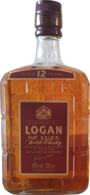 Logan 12yo De Luxe Scotch Whisky United Distillers Companhia Velha LDA Arquiparque Alges 43% 700ml