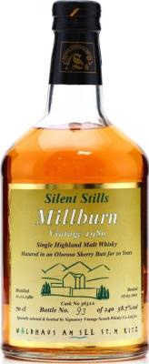 Millburn 1980 SV Silent Stills Collection for Waldhaus am See 20yo Oloroso Sherry Butt 3632A 58.7% 700ml