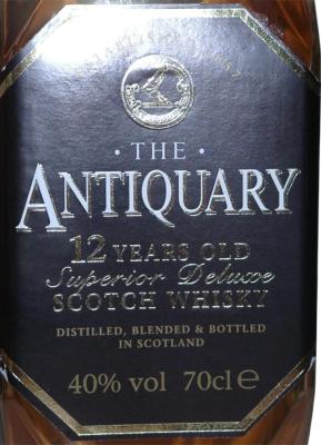 The Antiquary 12yo Superior Deluxe Scotch Whisky 40% 700ml