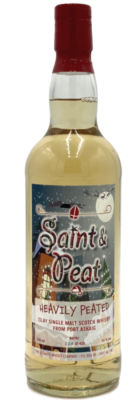 Saint & Peat Heavily Peated vW Islay Single Malt Scotch Whisky 55% 700ml