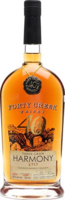 Forty Creek Harmony Three Grain 2015 Limited Release 43% 750ml