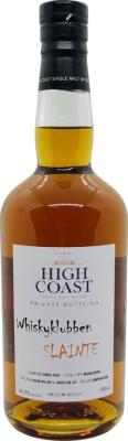 High Coast 2018 WSla Private Bottling Moscatel Whiskyklubben Slainte 56.3% 500ml