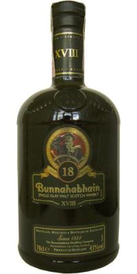 Bunnahabhain XVIII 43% 700ml