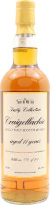 Craigellachie 2007 TTOW Daily Collection 11yo Refill Bourbon Hogshead #70900706 65.2% 700ml