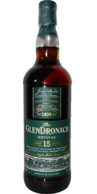 Glendronach 15yo Oloroso Sherry 46% 750ml