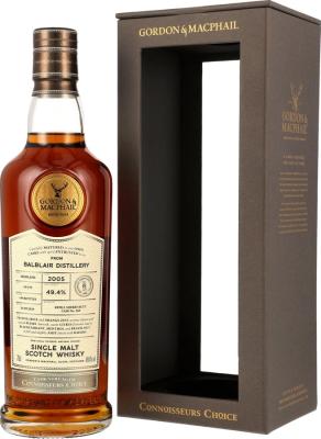 Balblair 2005 GM Connoisseurs Choice Cask Strength 49.4% 700ml