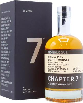 Ben Nevis 1998 Ch7 A Whisky Anthology Monologue 49.8% 700ml