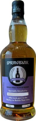 Springbank Barley to Bottle Tour 2024 57.1% 700ml