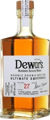 Dewar's 27yo Double Double 46% 500ml