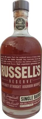 Russell's Reserve Single Barrel 55% 750ml