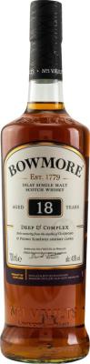 Bowmore 18yo Deep & Complex Travel Retail Exclusive 43% 700ml