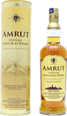 Amrut Indian Single Malt Whisky 46% 700ml