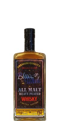 BlueWhite All Malt Heavy Peated 40% 500ml