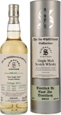 Caol Ila 2012 SV The Un-Chillfiltered Collection Bourbon Hogshead 46% 700ml