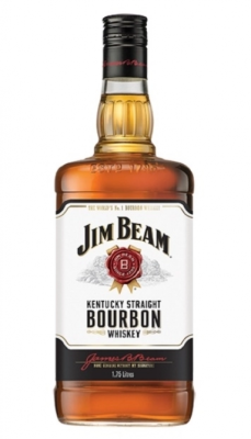 Jim Beam White Label Kentucky Straight Bourbon Whisky 40% 1750ml