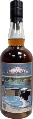 Ichiro's Malt Single Cask Blended Malt Whisky Three Rivers Tokyo 20th Anniversary 57% 700ml