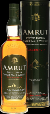 Amrut Peated Indian Cask Strength 62.8% 700ml