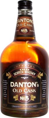 Danton's Old Cask No. 5 Old Scotch Whisky SIG-Import GmbH Dusseldorf 40% 700ml