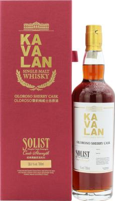 Kavalan Solist Oloroso Sherry Cask 56.3% 700ml